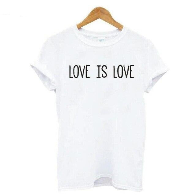 Love Is Love Printed Women's T-Shirt