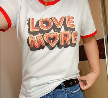 Love More Printed Men's T-Shirt