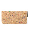 Rustic Natural Leather Vegan Cork  Women's Wallet