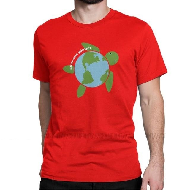 Save Our Planet Printed Men's T-Shirt