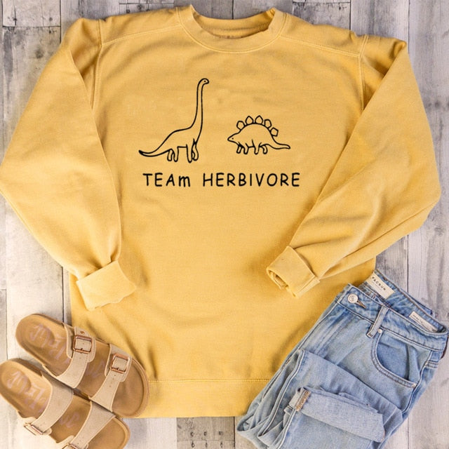 Team Herbivore Printed Women's Sweatshirt