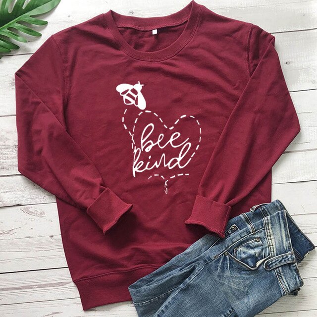 Bee Kind Printed Women's T-Shirt