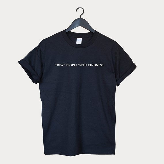 Treat People With Kindness Printed Women's T-Shirt