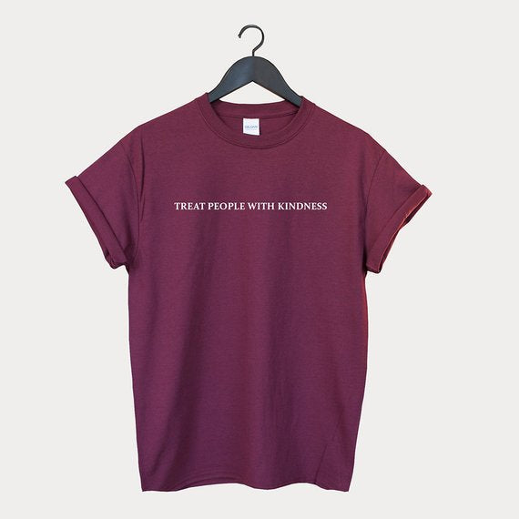 Treat People With Kindness Printed Women's T-Shirt