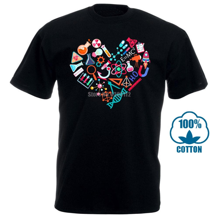 Retro Science Love-T-Shirt