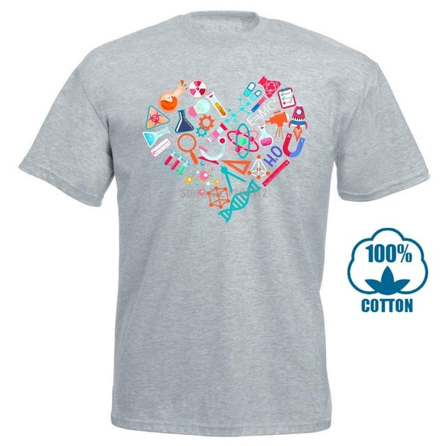 Retro Science Love-T-Shirt