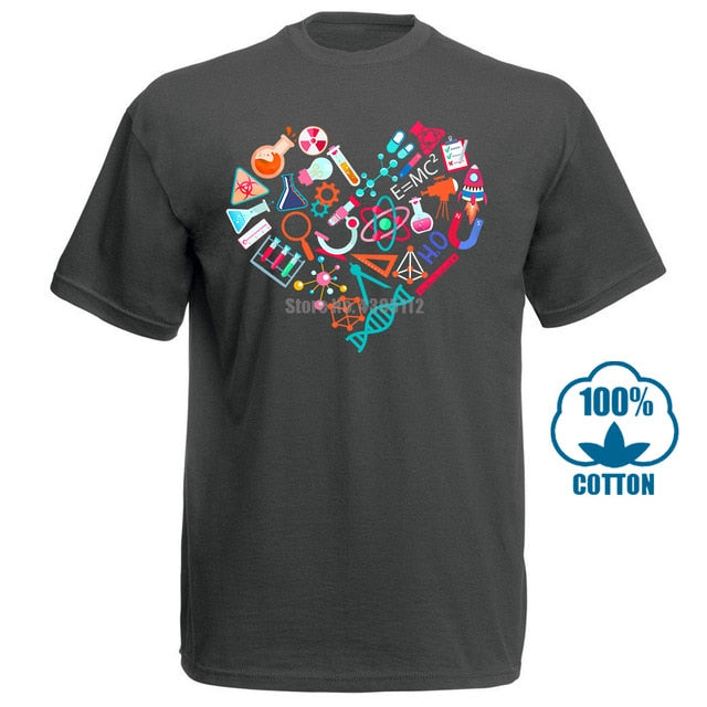 Retro Science Love-T-Shirt