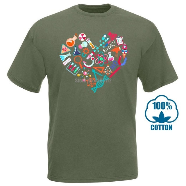 Retro Science Love-T-Shirt