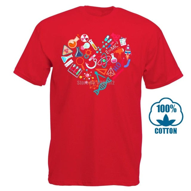 Retro Science Love-T-Shirt