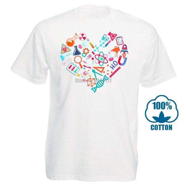 Retro Science Love-T-Shirt