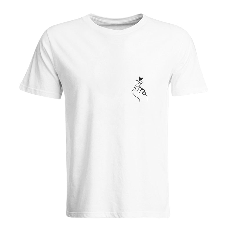 Love Hand Printed Women's T-Shirt