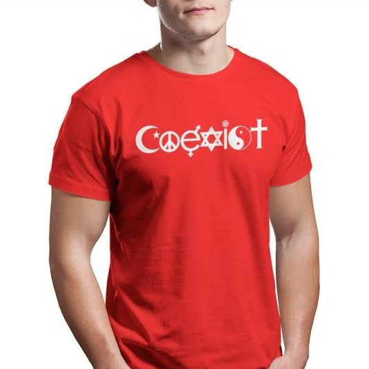 Coexist Printed Men's Summer T-Shirt