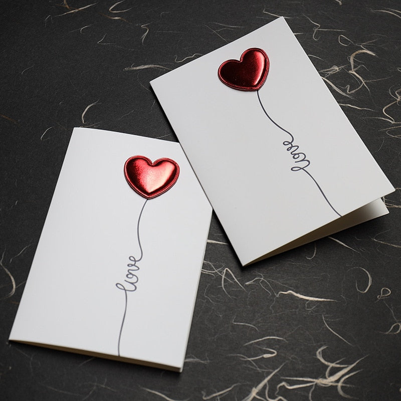 Love Heart Invitation Greeting Cards