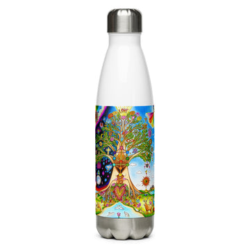 Stainless Steel Water Bottle - Tree of Love