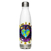 Stainless Steel Water Bottle - With Love All Is Possible